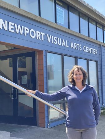 Chasse Davidson is new executive director of the Newport Visual Arts Center