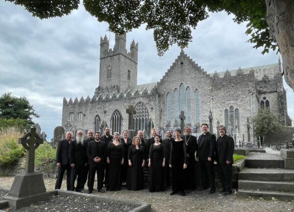 Cappella Romana on tour in Limerick, Ireland. Aug 2021. Courtesy of choir.